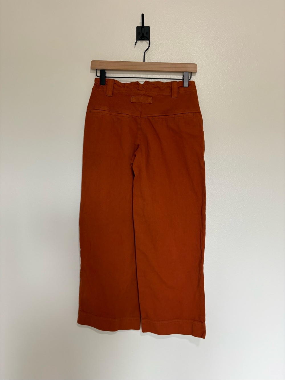 Free People We the Free Bodey Boyfriend Slouchy Corduroy Trouser Pant 0 - Picture 6 of 10